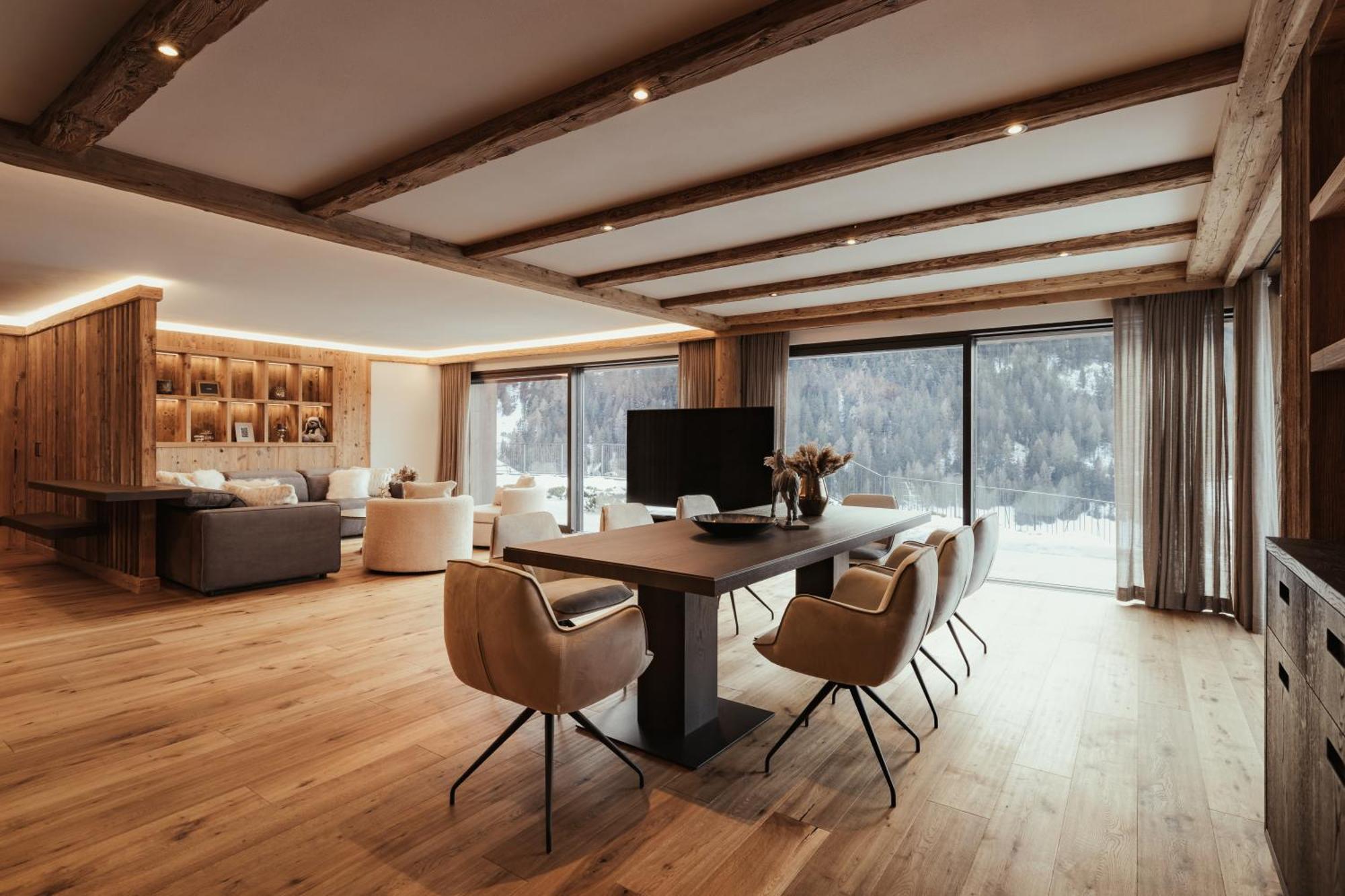 Luxury Chalet P Ortisei Bagian luar foto